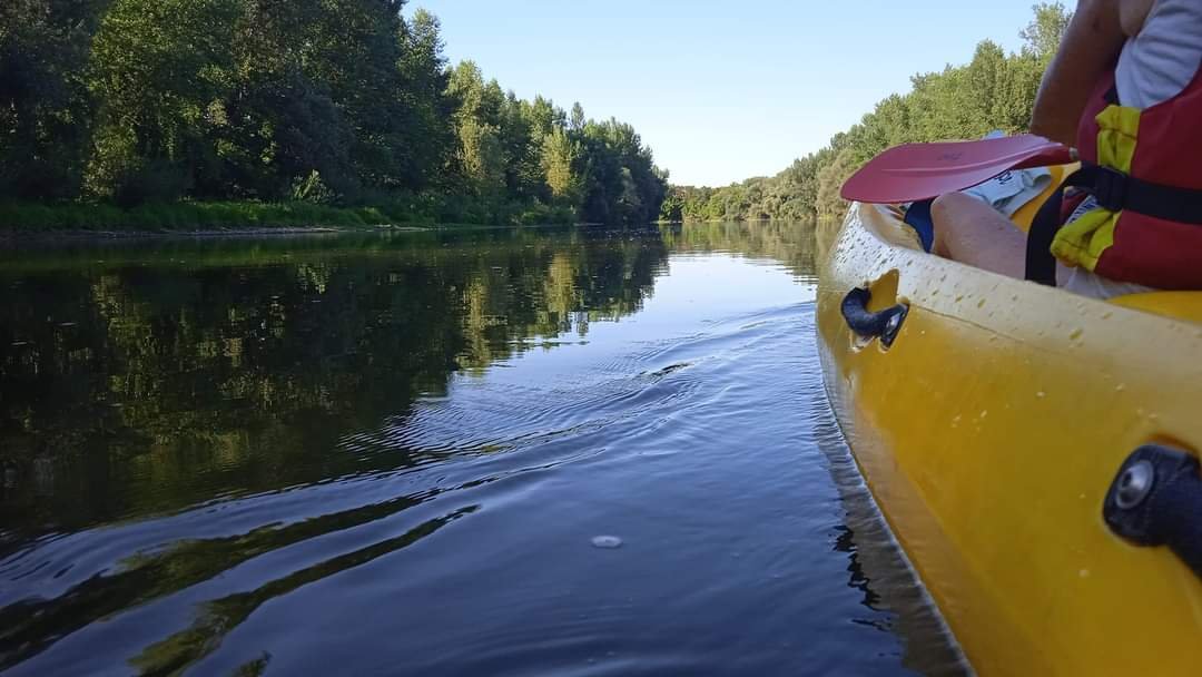 randonnée canoe kayak  sur l allier vichy